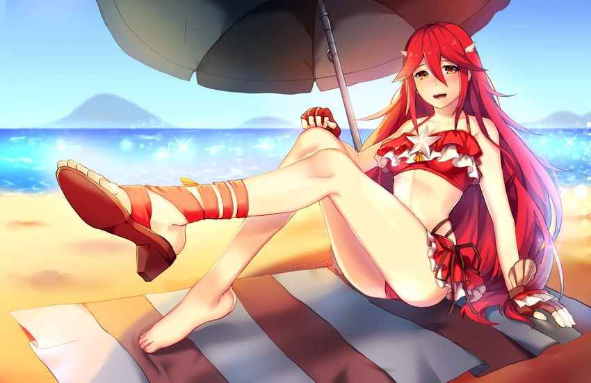 cordelia (fire emblem and 2 more) drawn by streyah