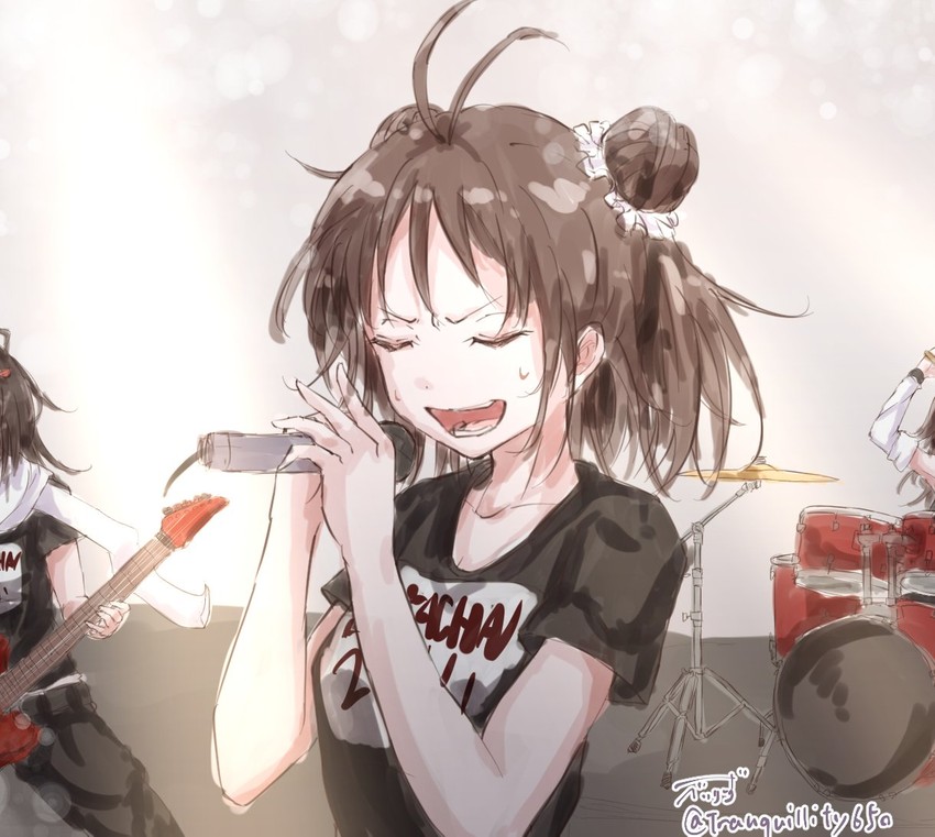 sendai, naka, jintsuu, sendai kai ni, and jintsuu kai ni (kantai collection) drawn by baileys_(tranquillity650)