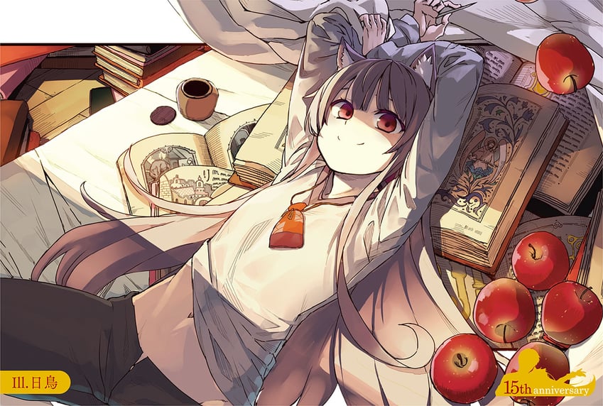holo (spice and wolf) drawn by hidori_(hibi_toridori)