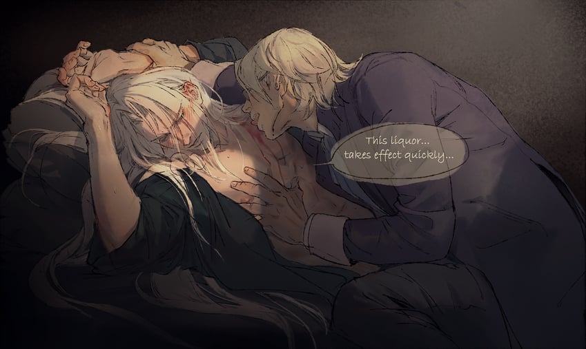 sephiroth and lazard deusericus (final fantasy and 2 more) drawn by luluzhang998873