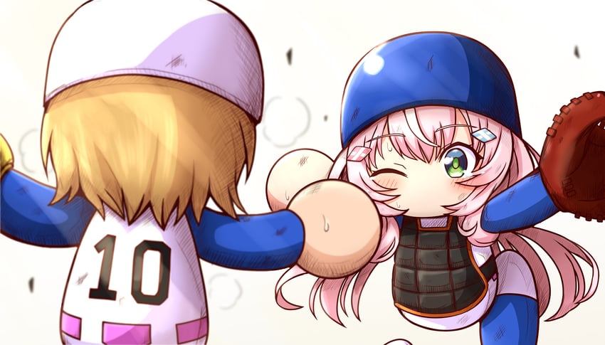 yang nari and kanda shouichi (nijisanji and 1 more) drawn by shiroi_tansu