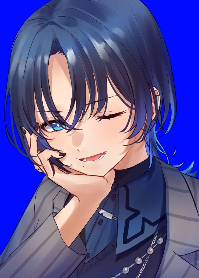 hiodoshi ao (hololive and 1 more) drawn by nepia_irasuto
