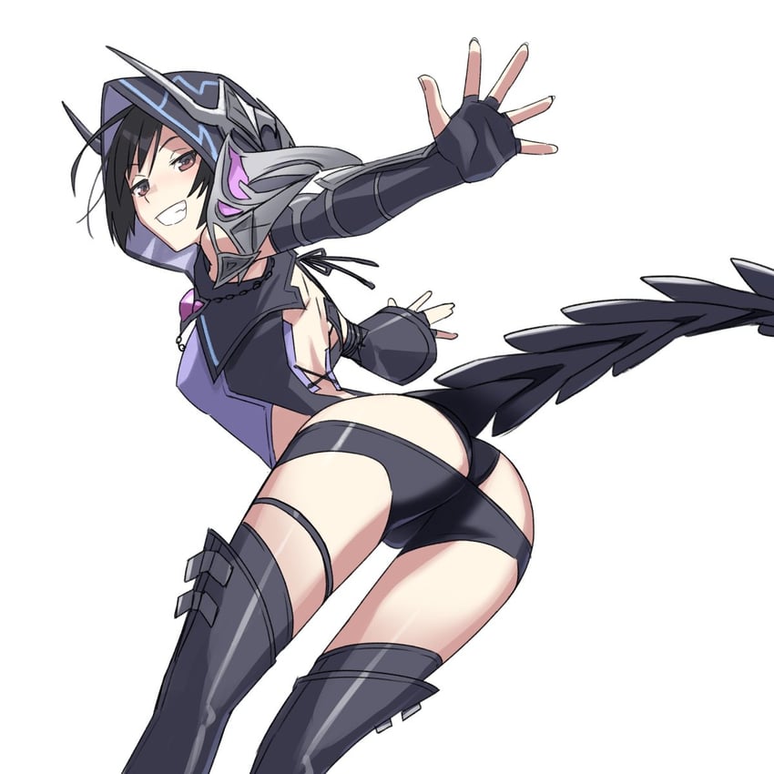 yuffie kisaragi (final fantasy and 2 more) drawn by decoponmagi