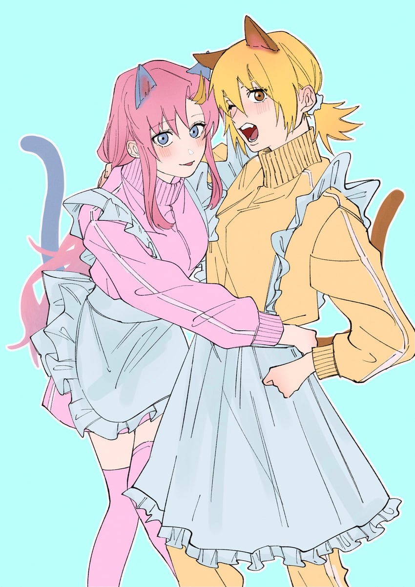 cagalli yula athha and lacus clyne (gundam and 3 more) drawn by comeume