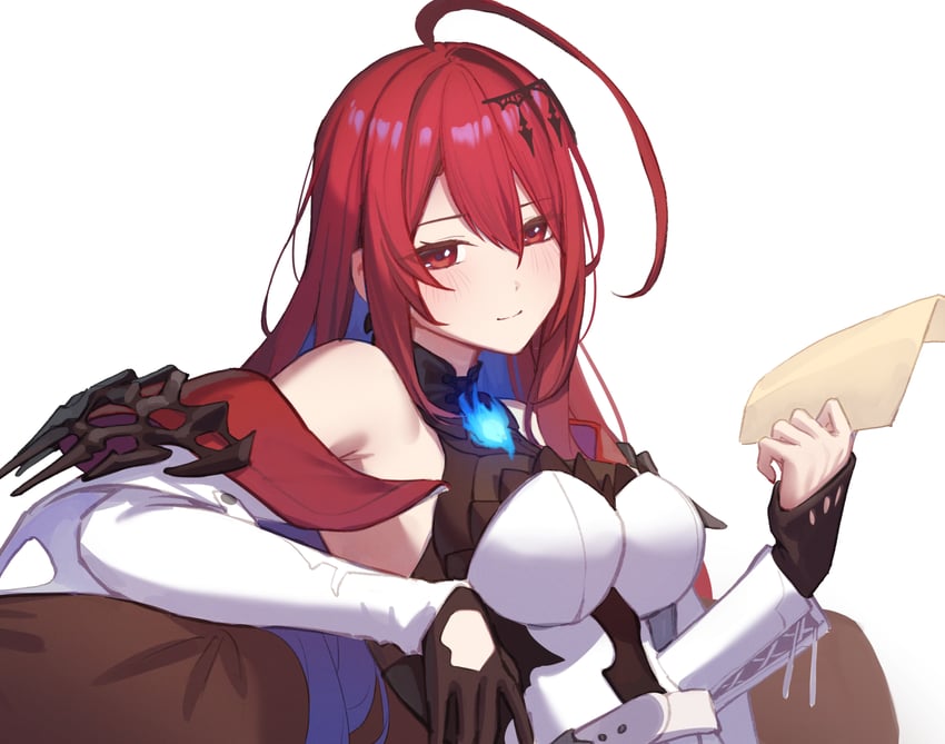 elizabeth rose bloodflame (hololive and 1 more) drawn by resu_desu