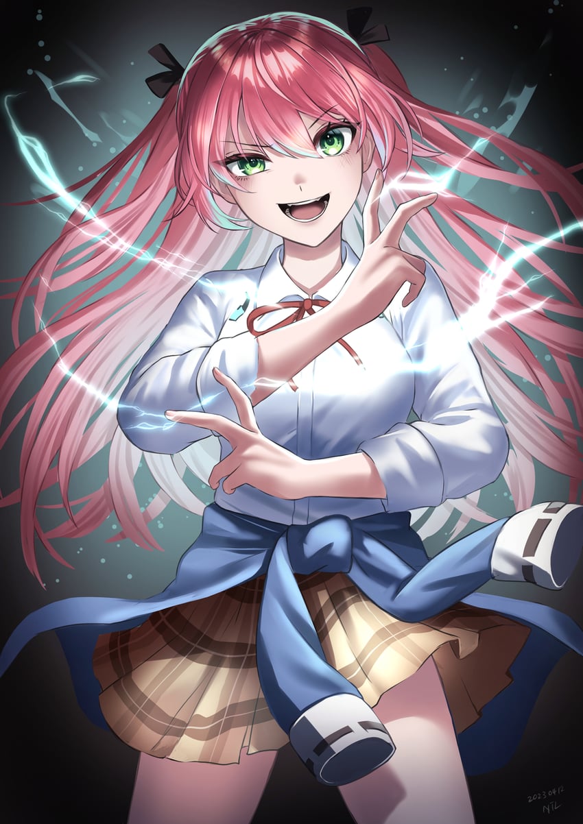 aikawa megumi (heaven burns red) drawn by nil_(pixiv_53614557)