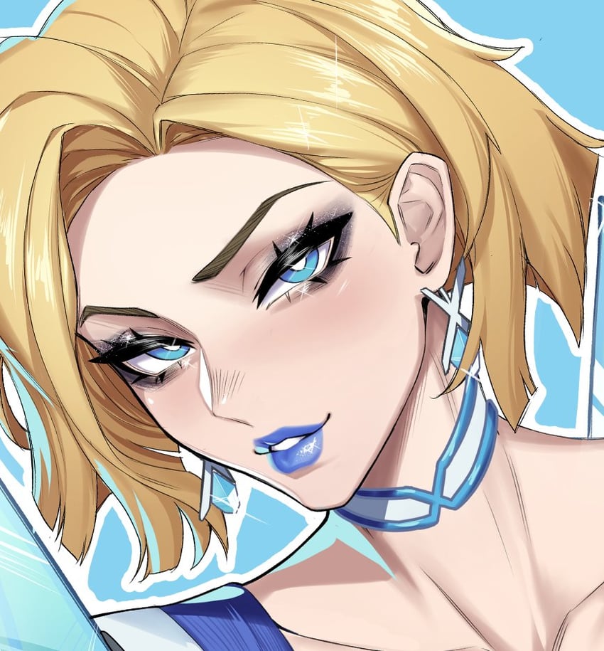 emma frost (marvel and 2 more) drawn by orouu