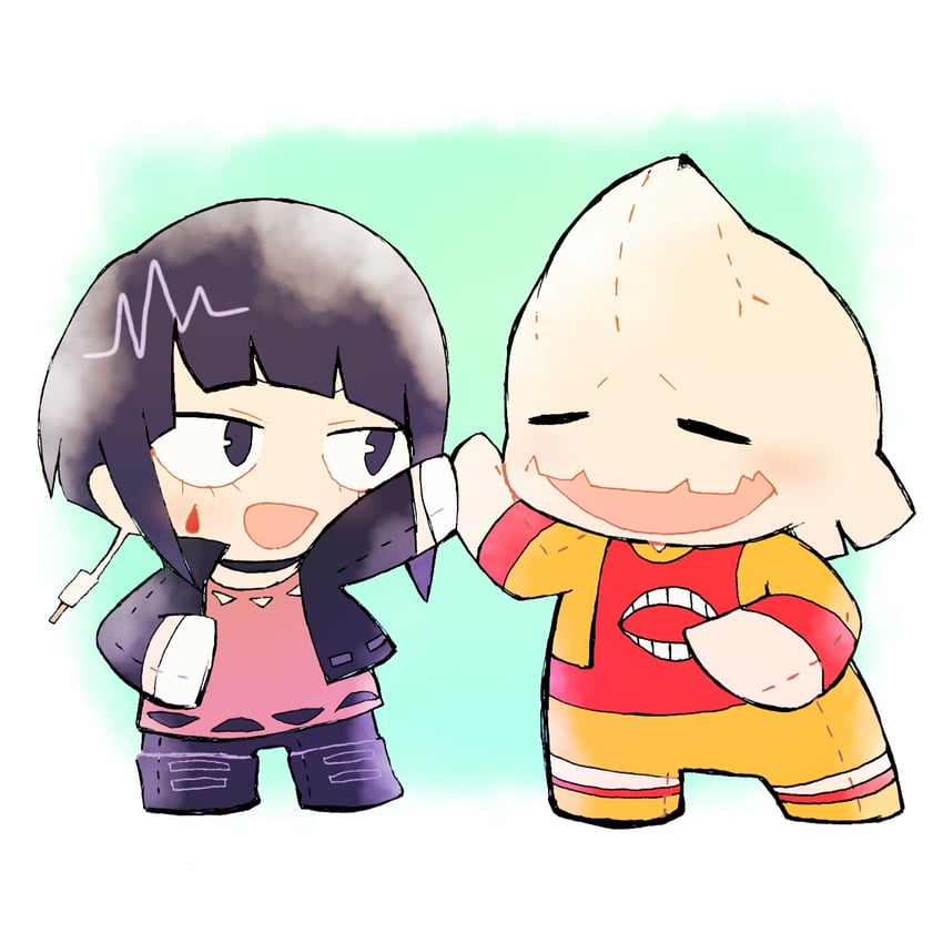 jiro kyoka and koda koji (boku no hero academia) drawn by tyokamaru
