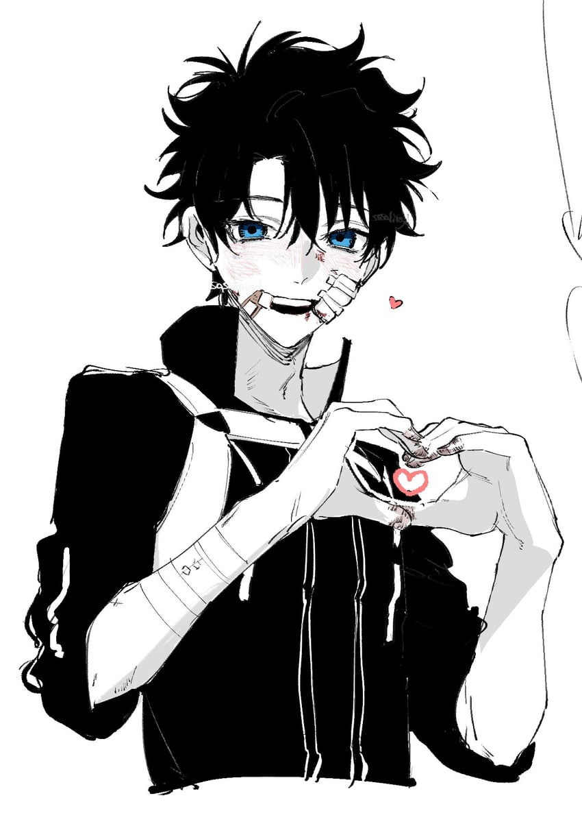 fujimaru ritsuka (fate and 1 more) drawn by sasakitogd