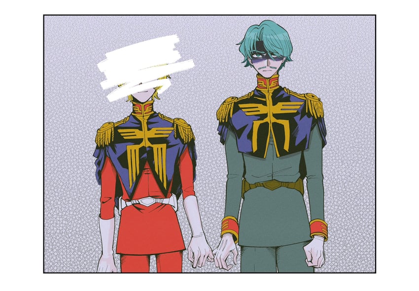 char aznable and challia bull (gundam and 1 more) drawn by tsudzumiya_mare