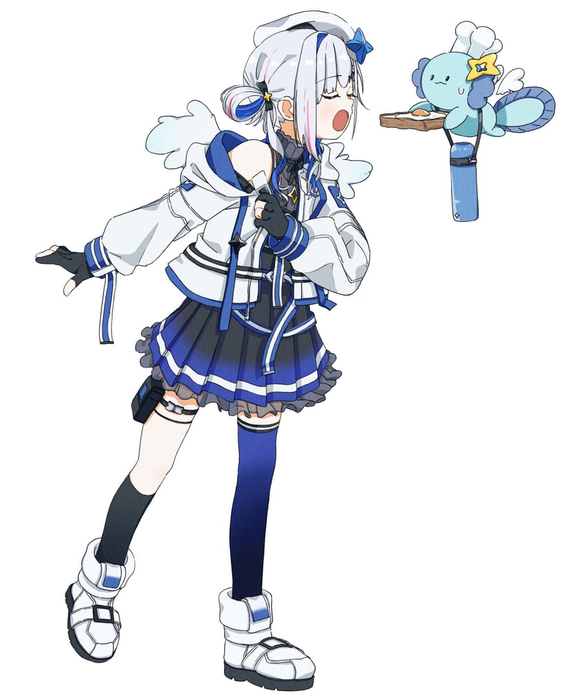 amane kanata and upao (hololive) drawn by shigeo_(shg_kmkr)
