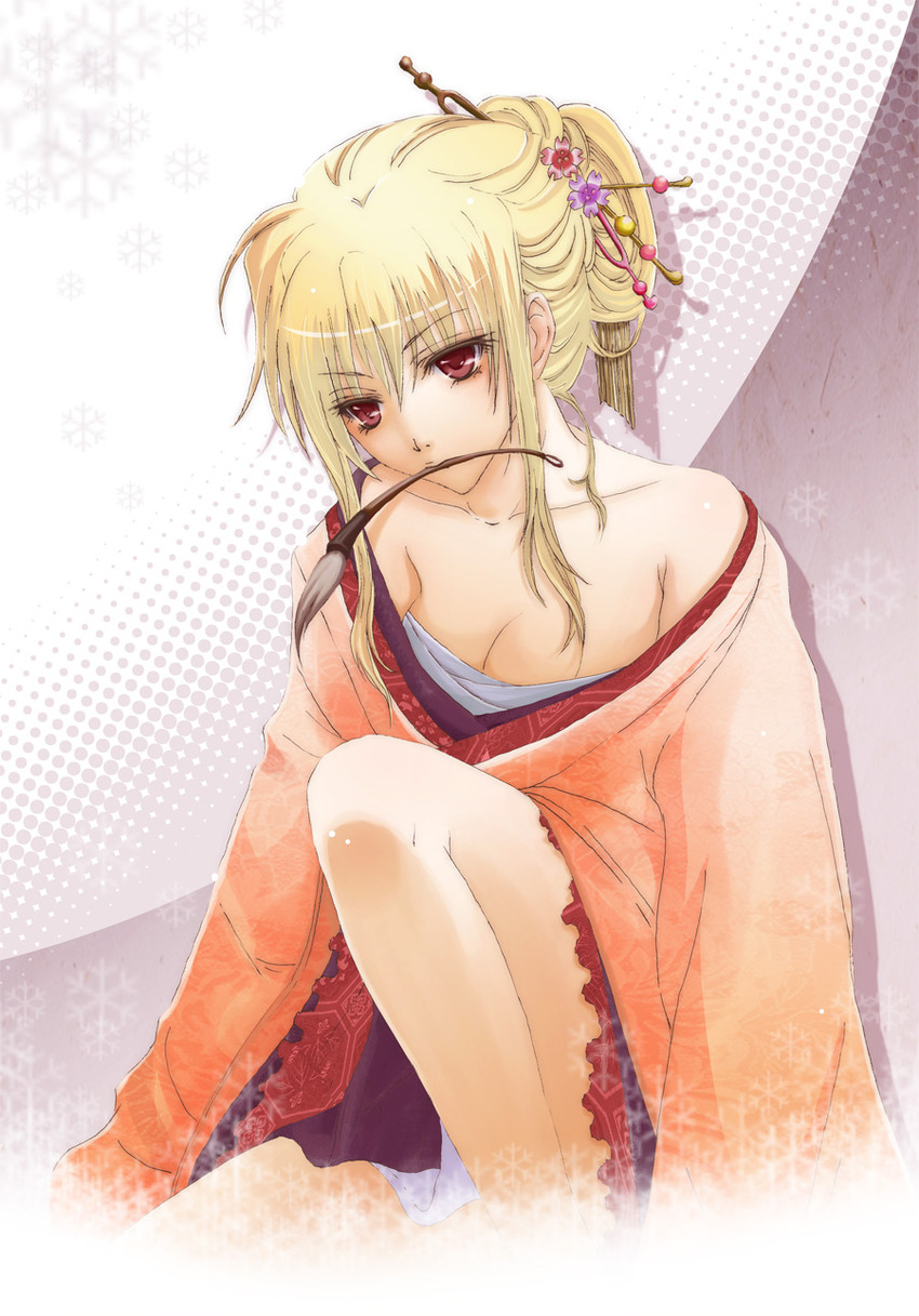 fate testarossa (lyrical nanoha and 1 more) drawn by lina_(interlude)