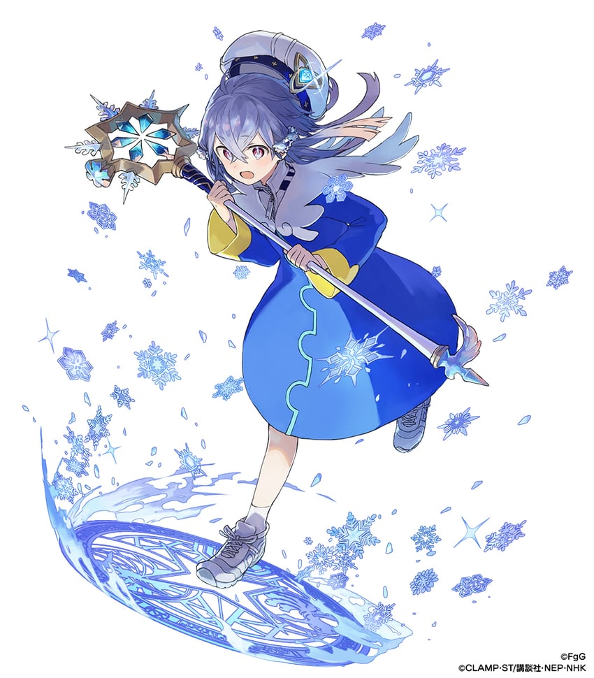 kinomoto sakura and ness (cardcaptor sakura and 1 more) drawn by watarubou