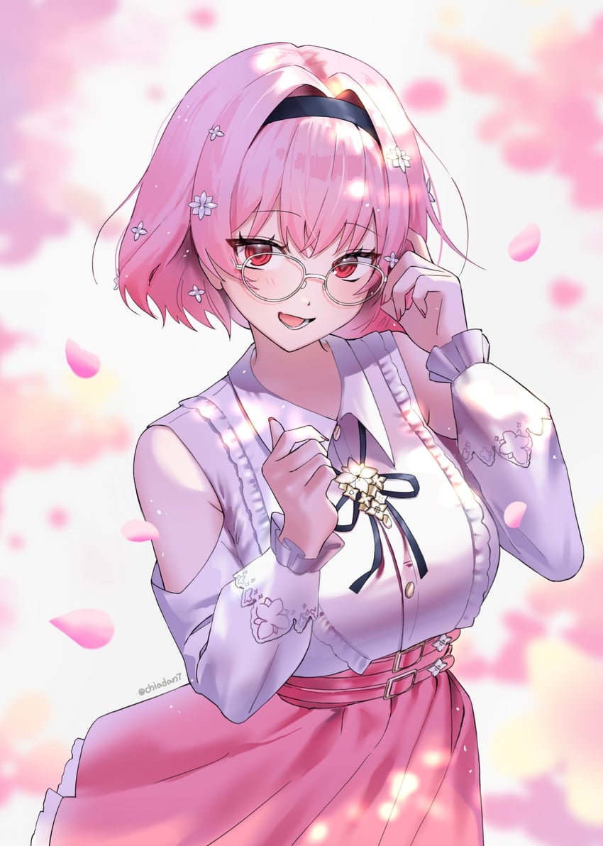 mori calliope (hololive and 1 more) drawn by chiadan7