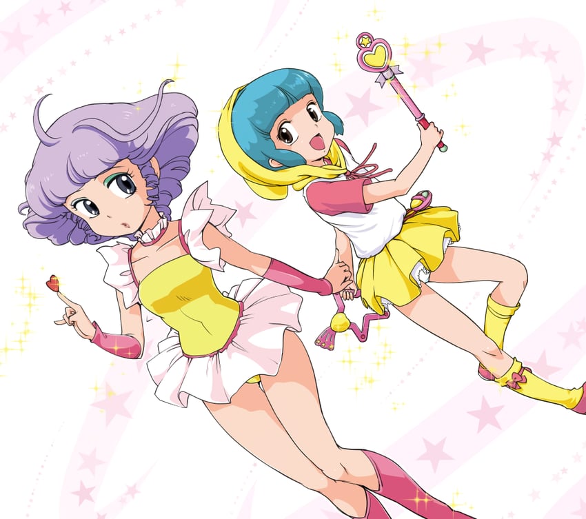 morisawa yuu and creamy mami (mahou no tenshi creamy mami)