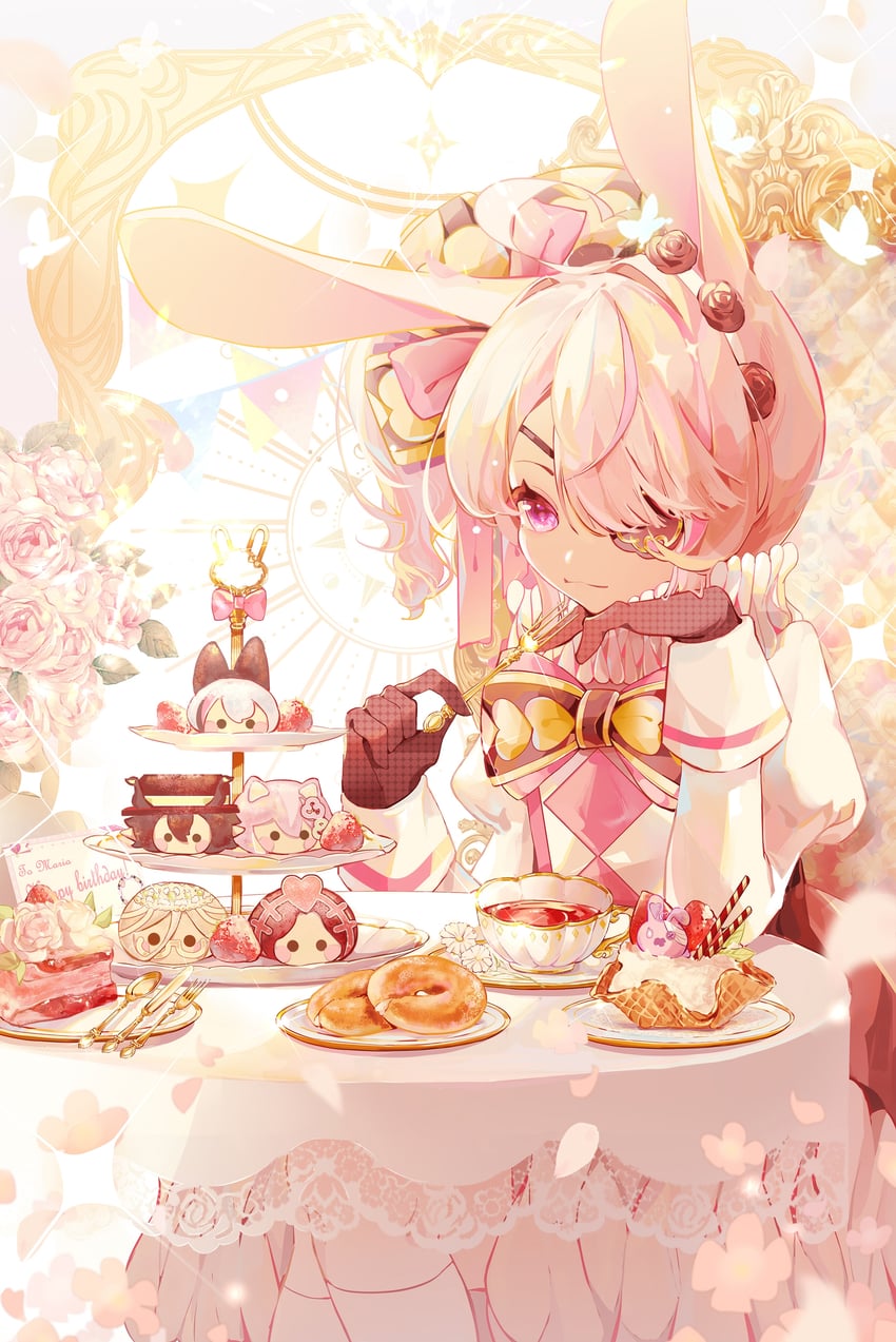maria marionette (nijisanji and 1 more) drawn by longze_mashu