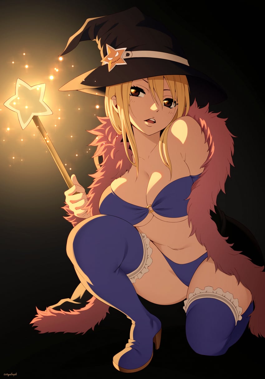 lucy heartfilia (fairy tail) drawn by stayaliveplz