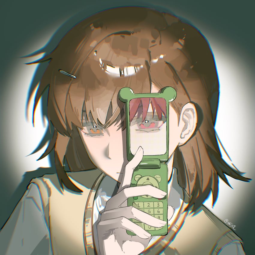 misaka mikoto (toaru majutsu no index and 1 more) drawn by evenf