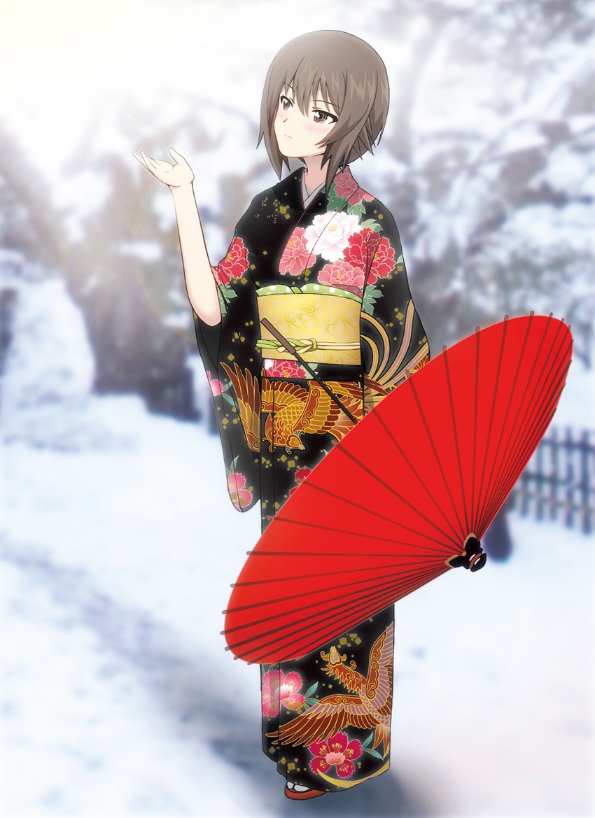 nishizumi maho (girls und panzer) drawn by ootoro