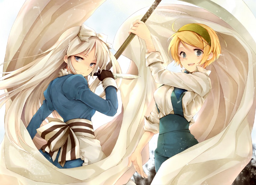 belarus and ukraine (axis powers hetalia) drawn by fujita_yamari