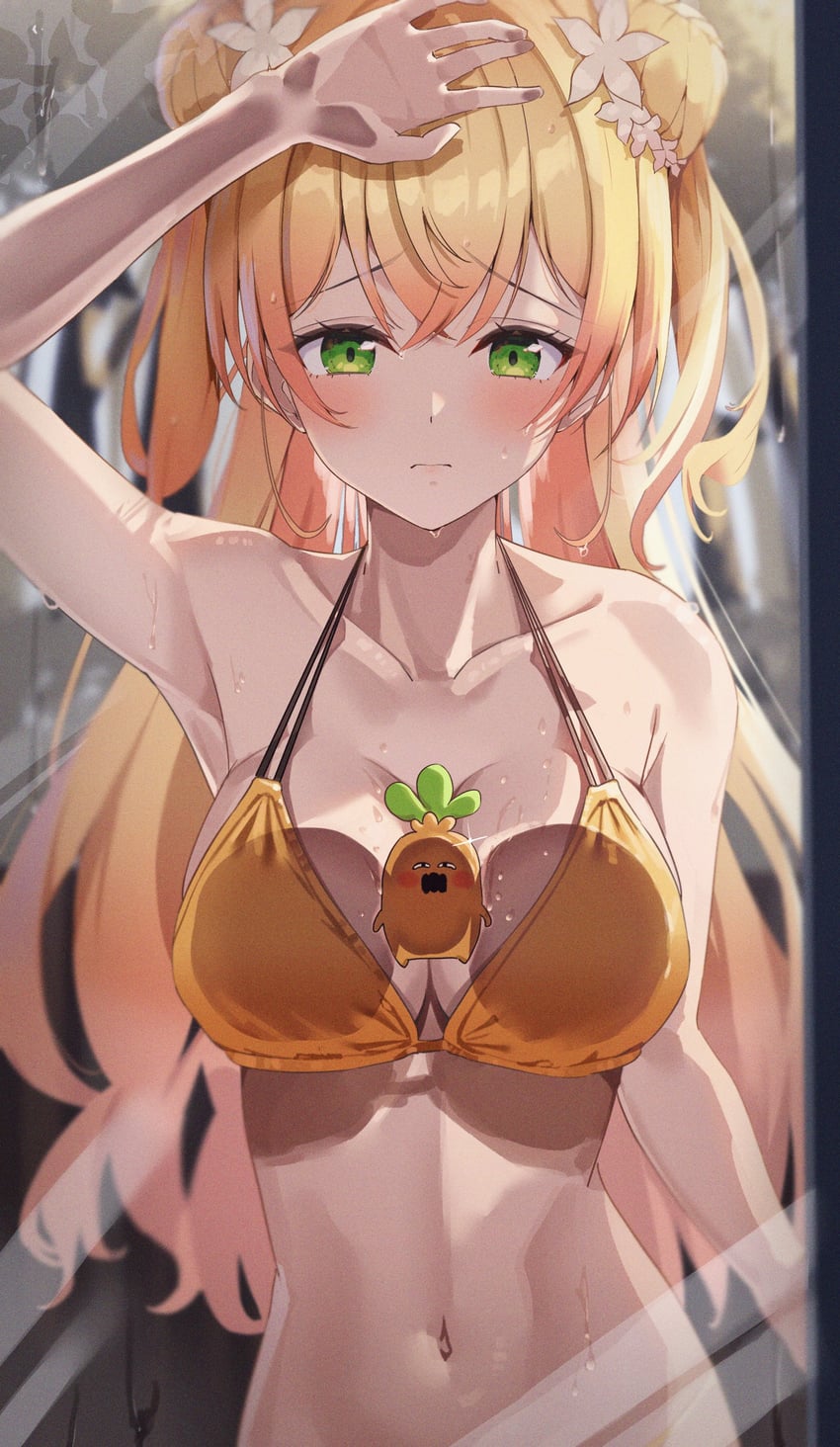 momosuzu nene and nekko (hololive) drawn by yamamoto_(ymmt_is_sexy)