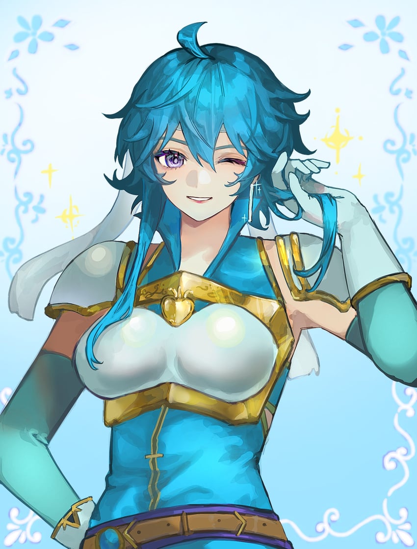 selia (original and 2 more) drawn by arknights_yuu12