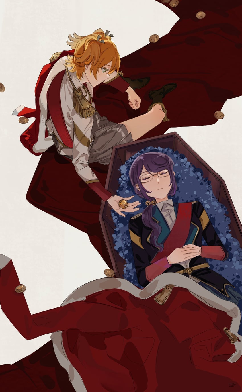 daiba nana and hoshimi junna (shoujo kageki revue starlight) drawn by lx17640