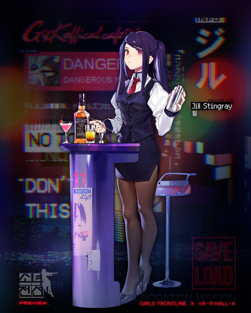 jill stingray, idw, and super-shorty (girls' frontline and 1 more) drawn by xiao_chichi