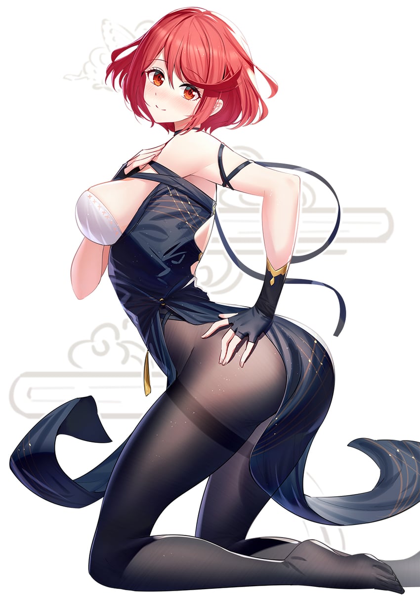 pyra (xenoblade chronicles and 1 more) drawn by ririko_(zhuoyandesailaer)