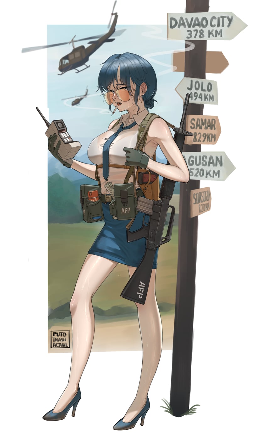 naomi bluebird (we love cold war) drawn by puto_trash