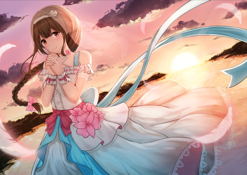 kuwayama chiyuki (idolmaster and 1 more) drawn by aiban