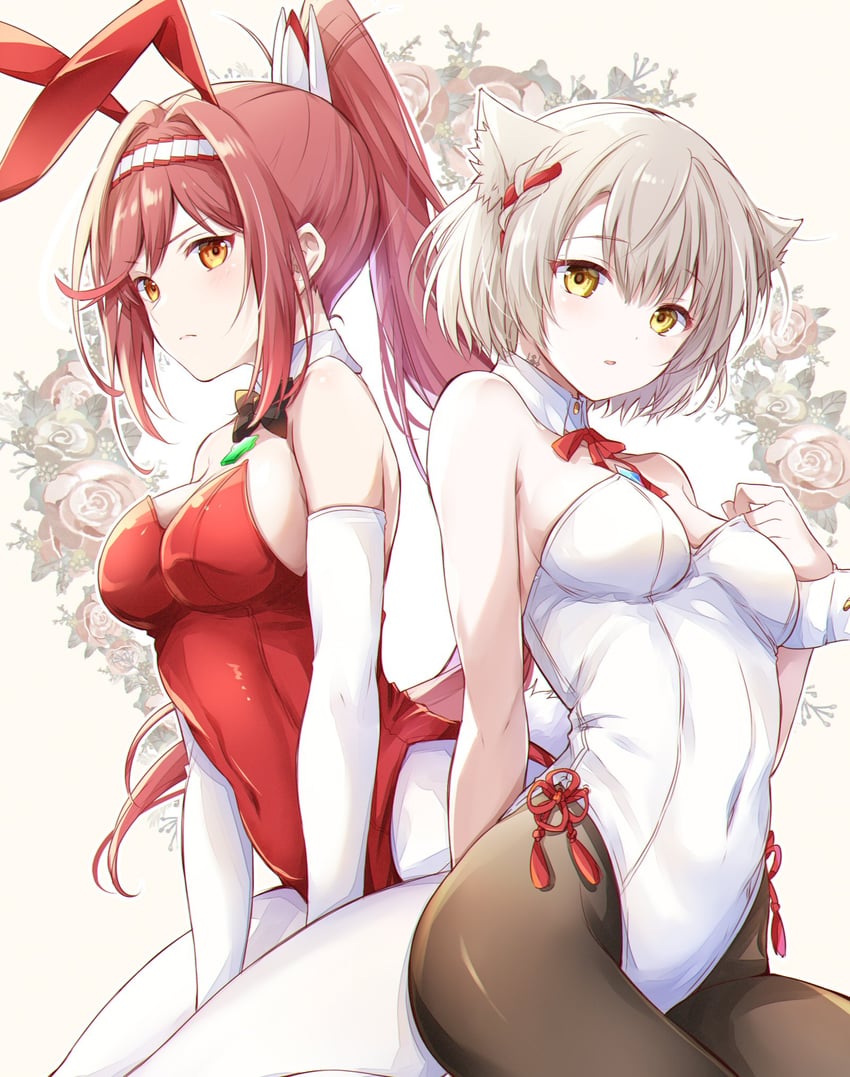mio and glimmer (xenoblade chronicles and 2 more) drawn by ui_frara