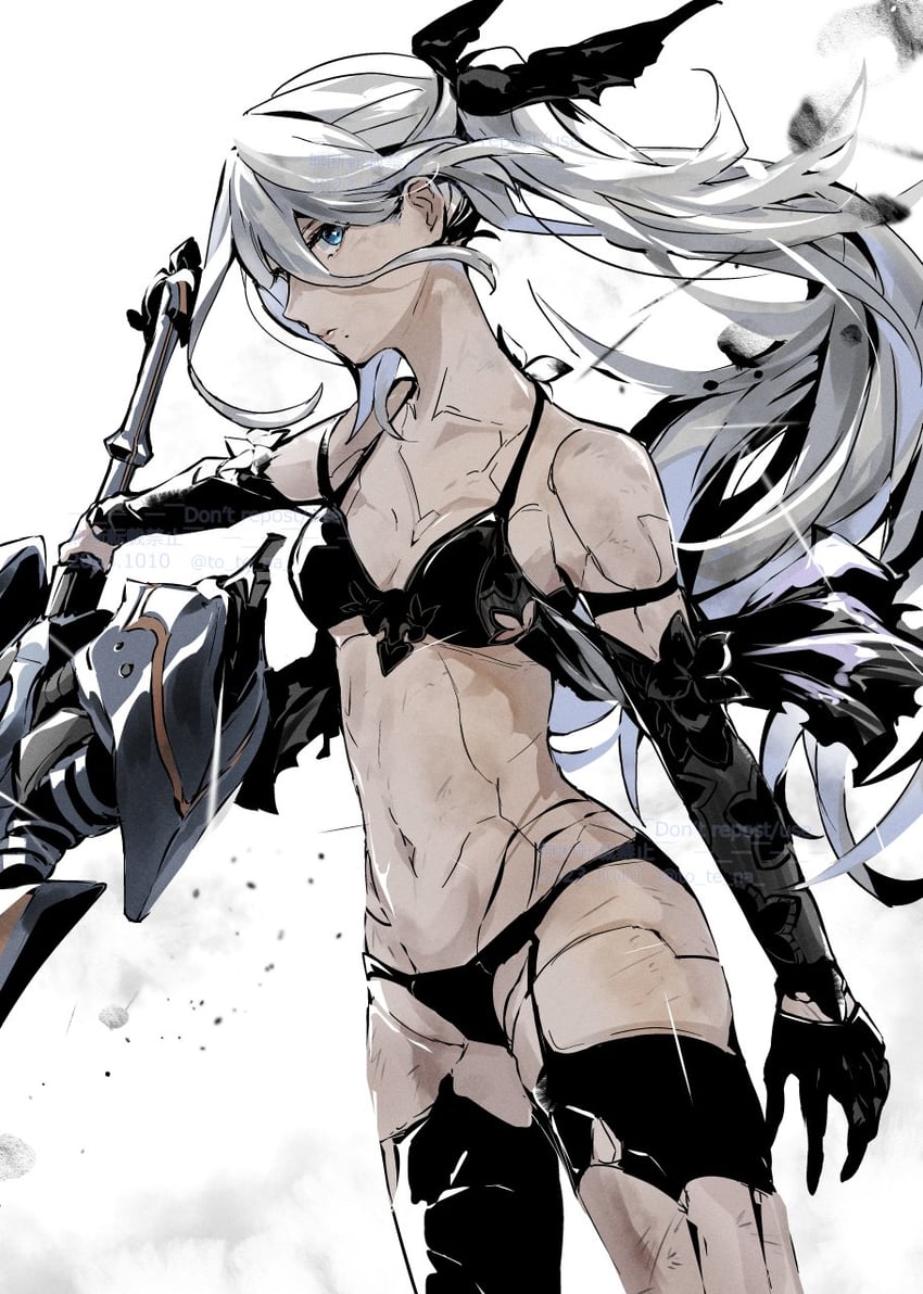 a2 (nier and 1 more) drawn by to_te_na