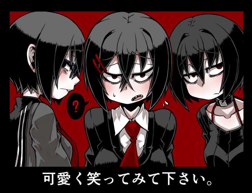 thistle, retsu, and utsugi (original) drawn by ayame_hashinimasen