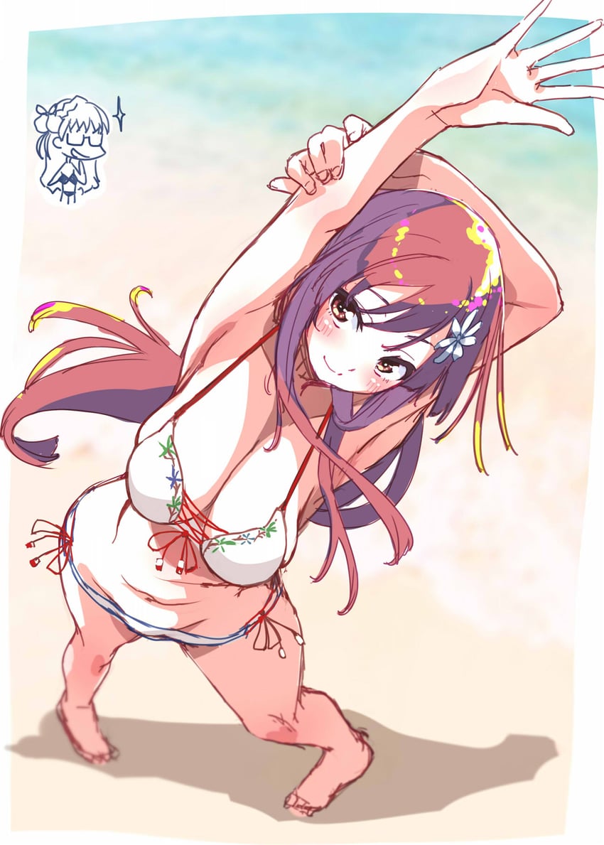 maruyama akane and sato reika (22/7) drawn by kisairo_kaede