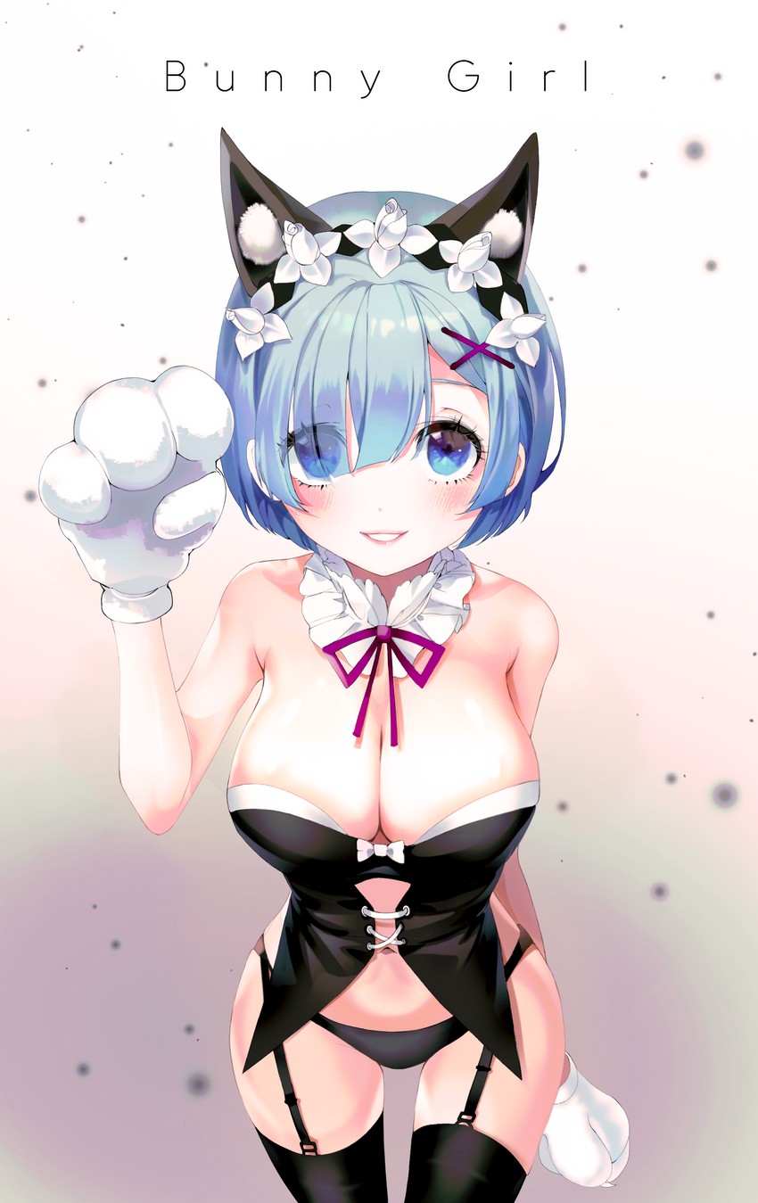 rem (re:zero kara hajimeru isekai seikatsu) drawn by buri_(retty9349)