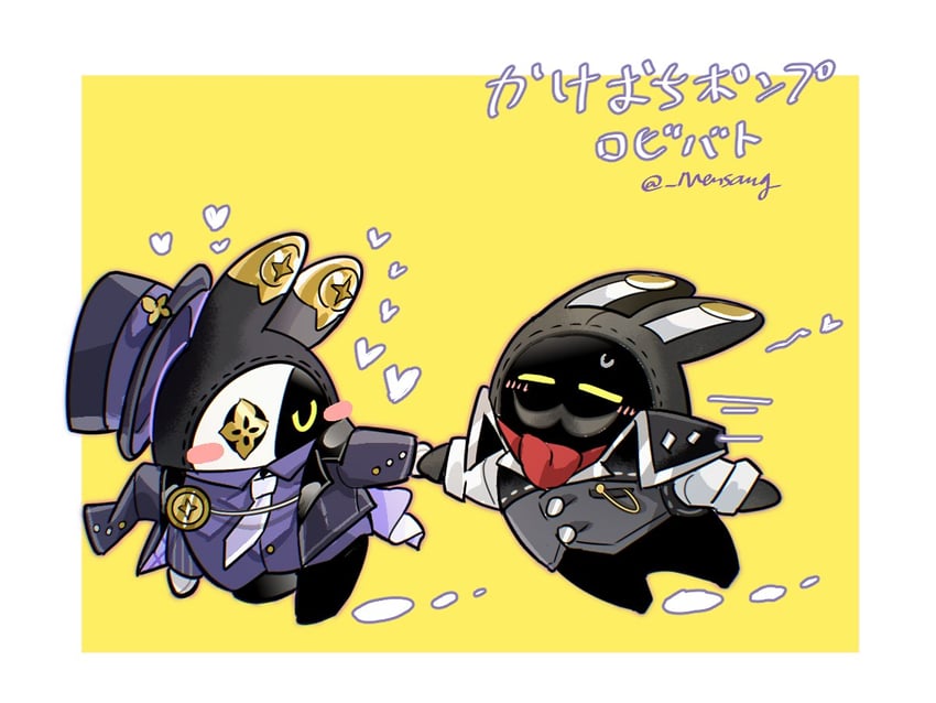 von lycaon, hugo vlad, butler, and robin (zenless zone zero) drawn by mensang