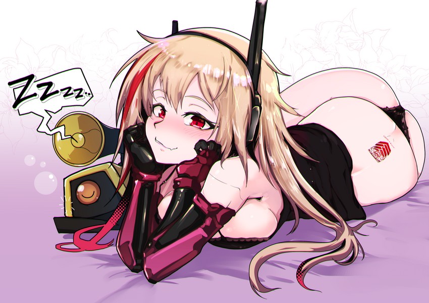 m4 sopmod ii and banana (girls' frontline) drawn by ryuu_tou