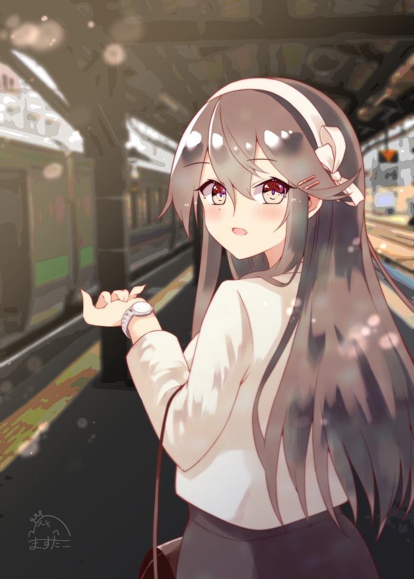 haruna (kantai collection) drawn by master_(momitai7)
