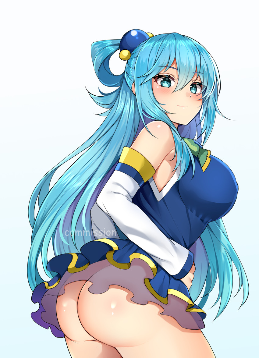 aqua (kono subarashii sekai ni shukufuku wo!) drawn by jirafuru
