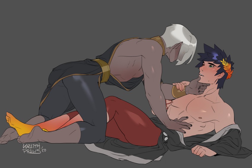 zagreus and thanatos (hades and 1 more) drawn by darehound