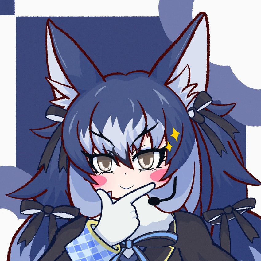 dire wolf (kemono friends and 1 more) drawn by banibanite