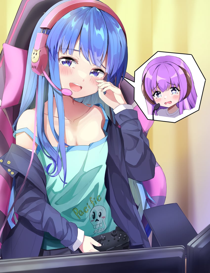 furude rika, hanyuu, and papyrus (higurashi no naku koro ni) drawn by sinrin_uo