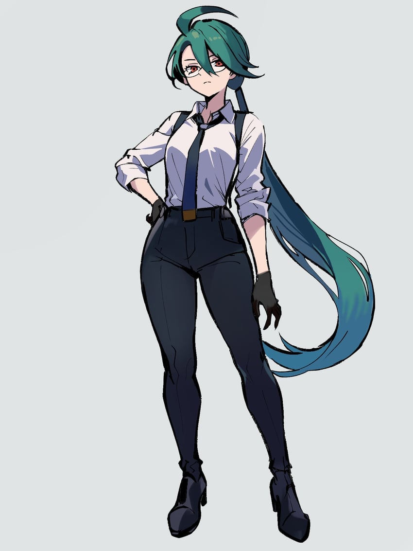 rika (pokemon and 1 more) drawn by rewin_(nobabys_perfect)