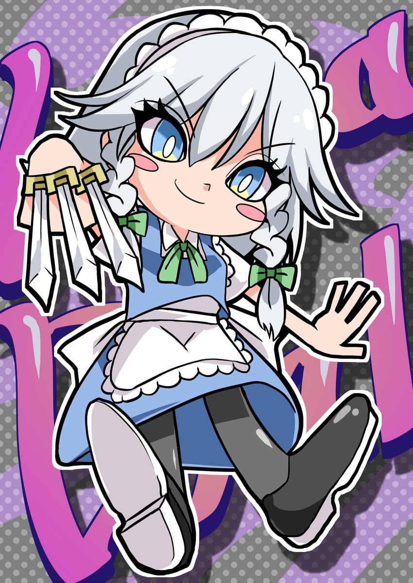 izayoi sakuya (touhou) drawn by mahoro_(minase_mahoro)