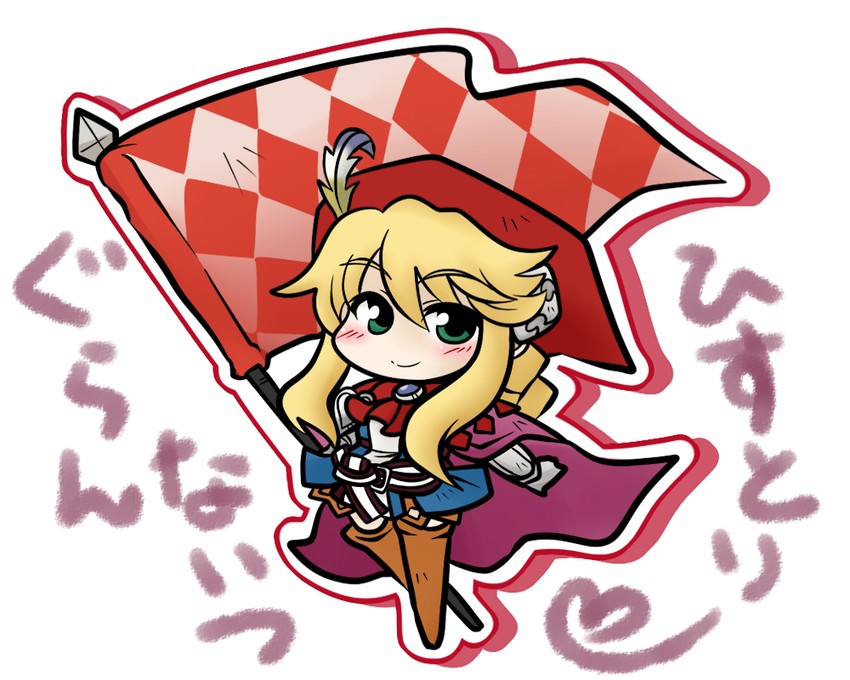 lisha stalake (grand knights history) drawn by yanagi_(nurikoboshi)