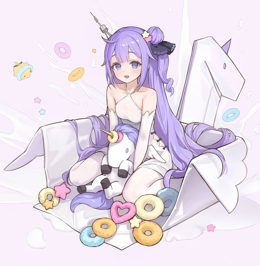manjuu and unicorn (azur lane) drawn by hansum