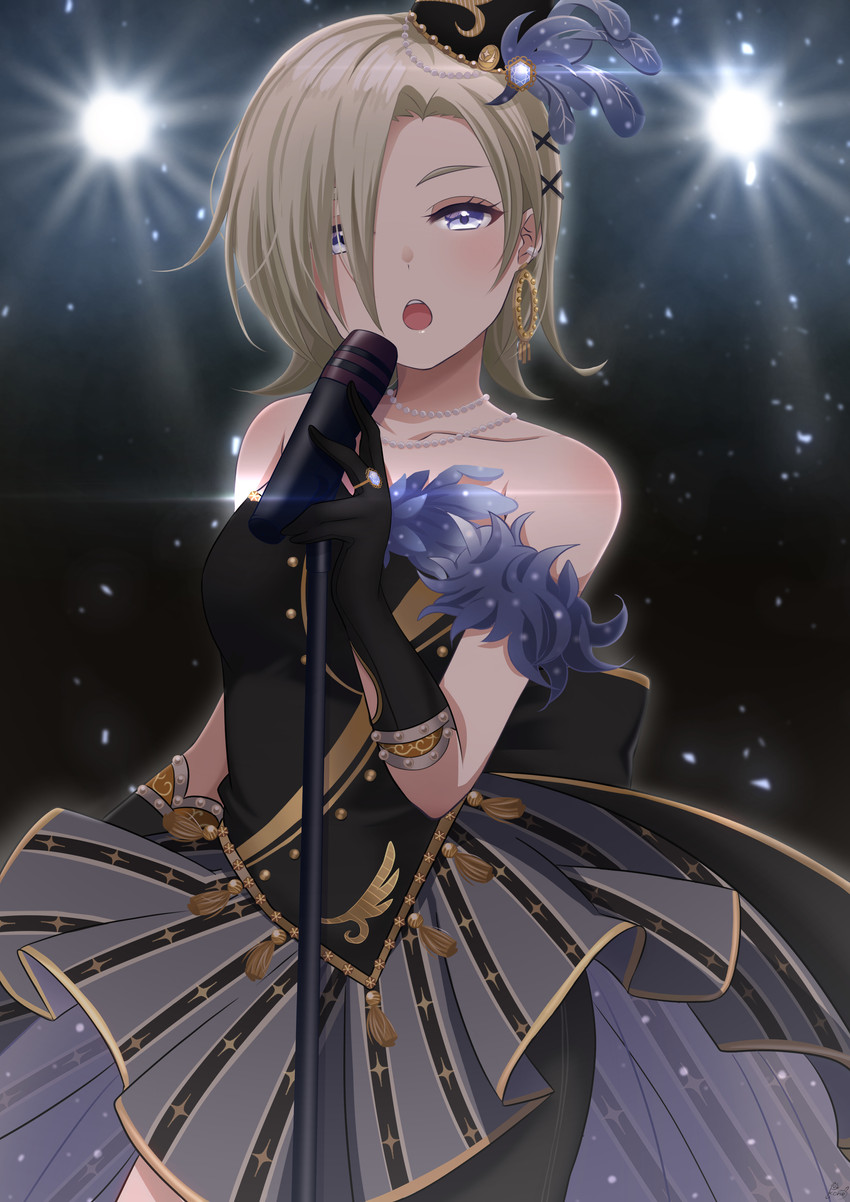 mia taylor (love live! and 1 more) drawn by pukonuu