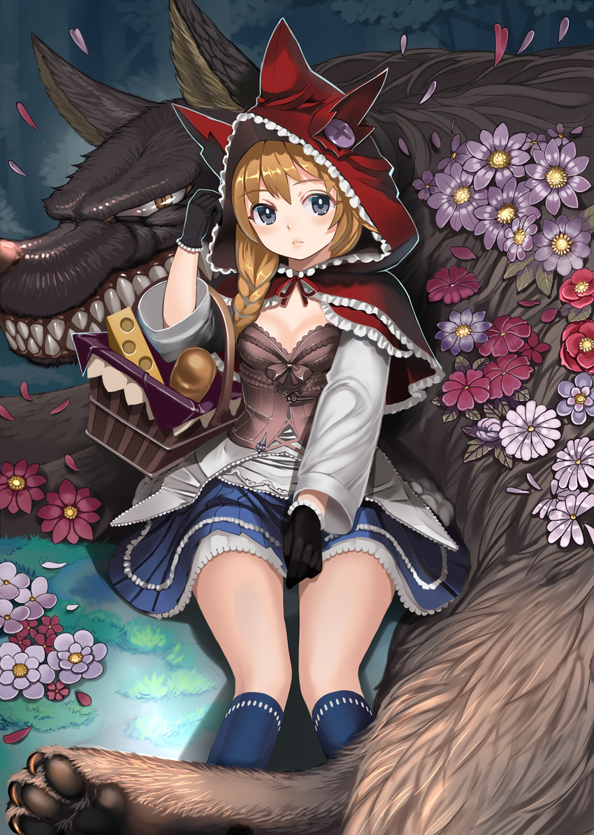 little red riding hood (lord of vermilion and 1 more) drawn by ryou_(effort)