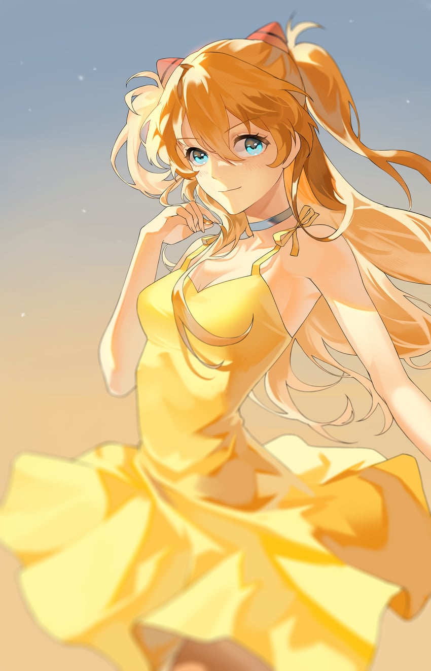 souryuu asuka langley (neon genesis evangelion) drawn by berryberi0_0